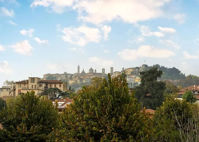 Borgo Palazzo - Vista Citta Alta E Terrazza شقة *